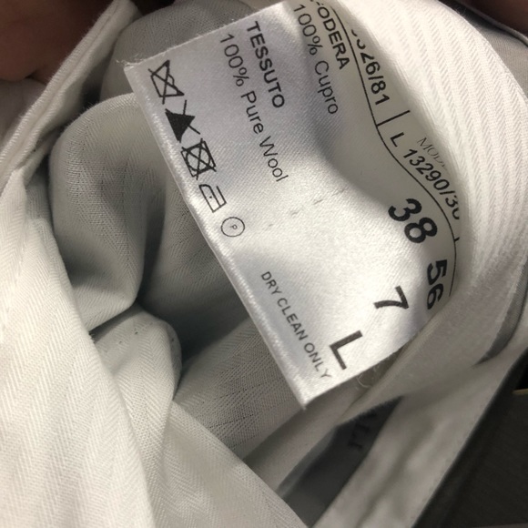 ***SOLD*** on another app Canali suit olive 56L - Picture 6 of 7